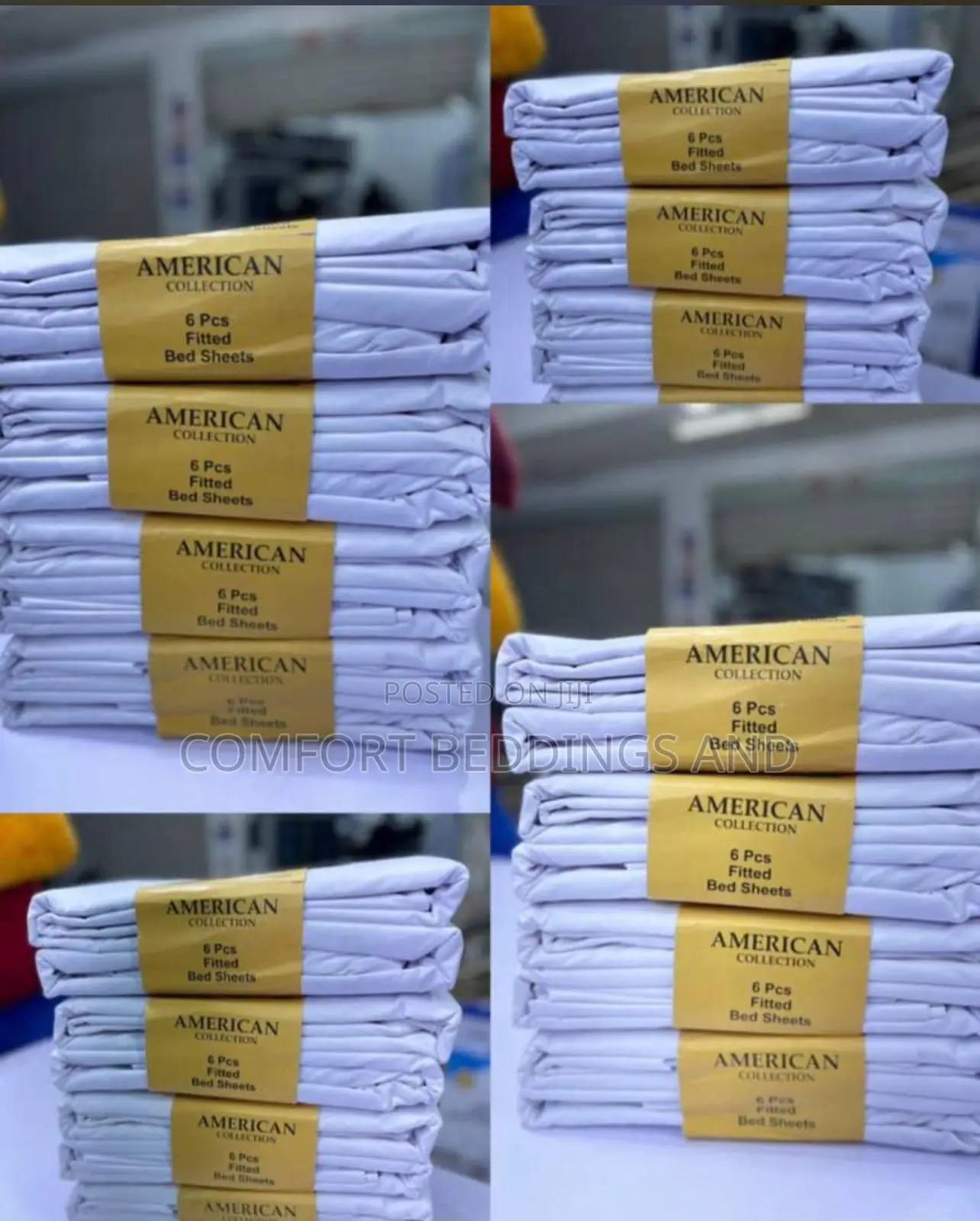American Collection Bedsheets White
