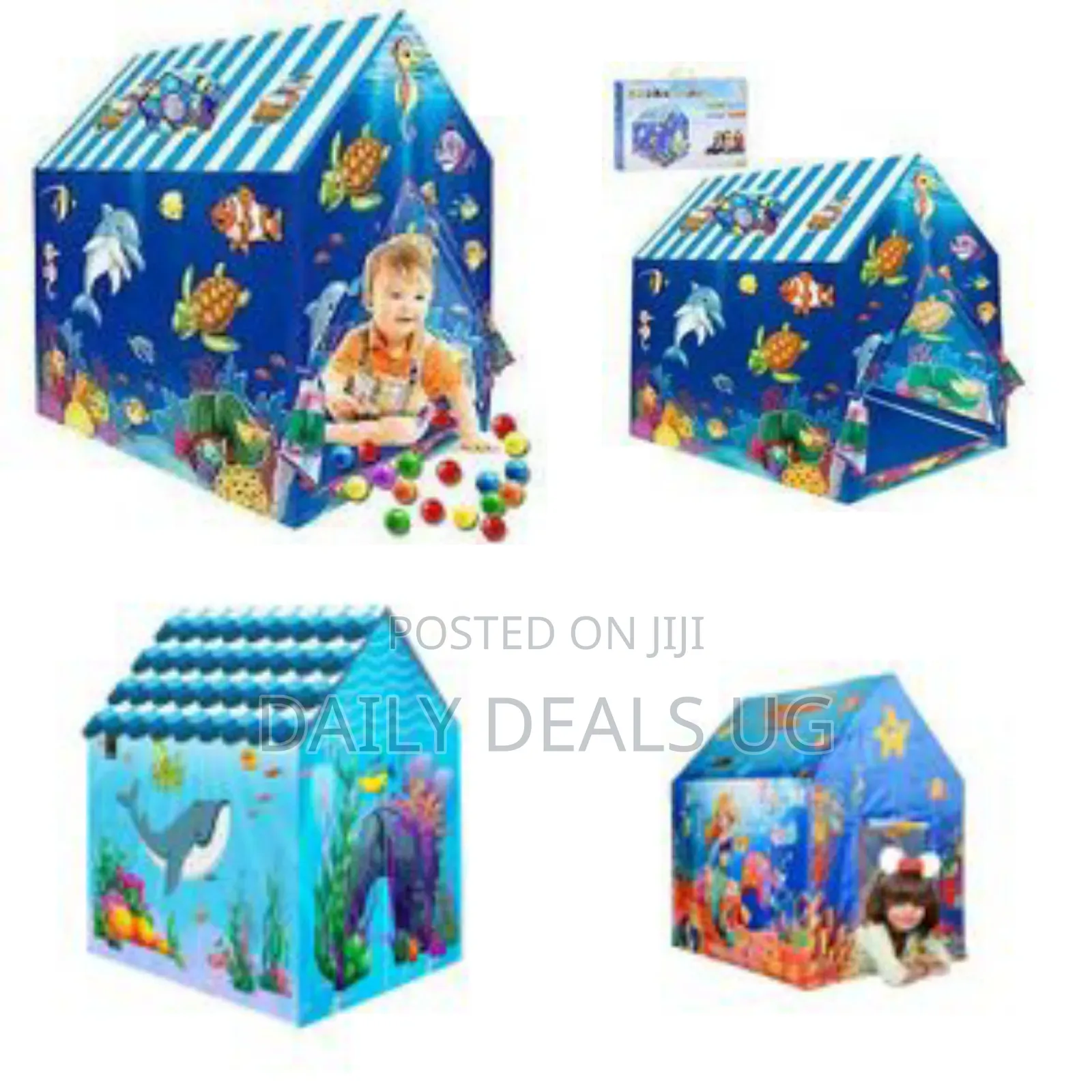 The Style Sutra Foldable Kids Tent House Boys and Girls Play Tent