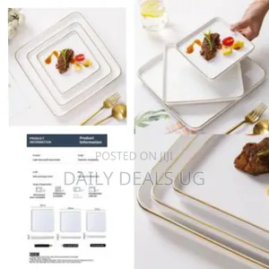 3pc Creative Western Food Ceramic Dinner Plate