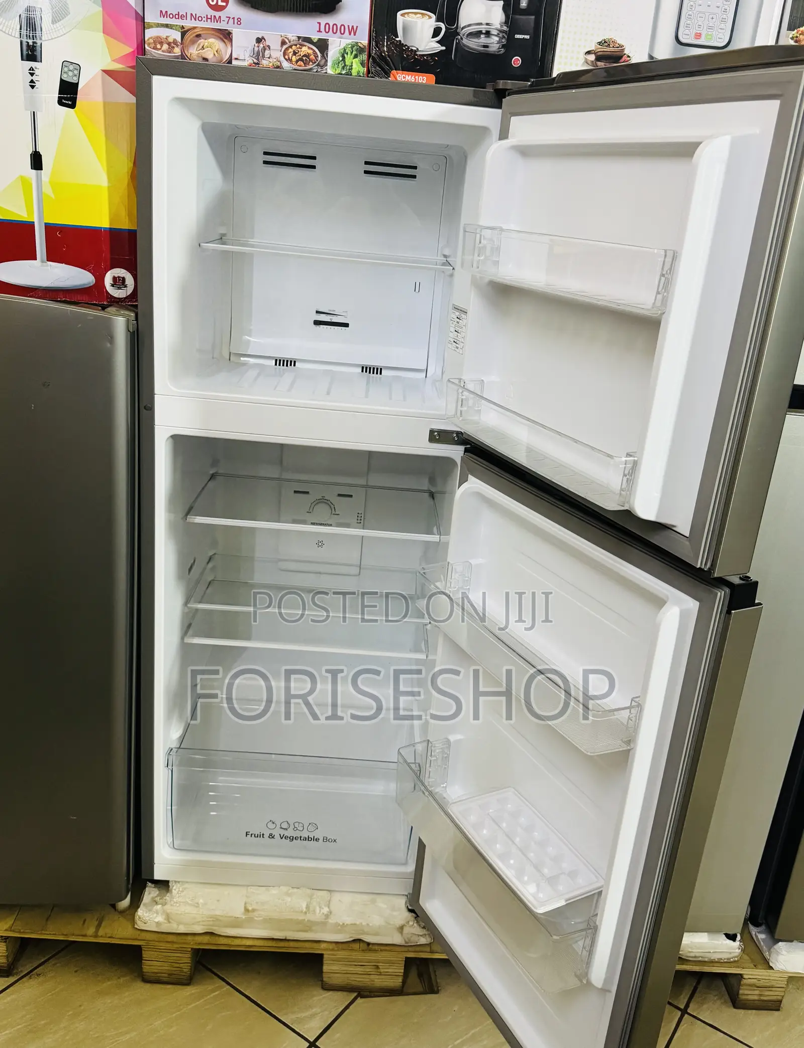 Hisense 266 Litres Double Door Fridge No Frost