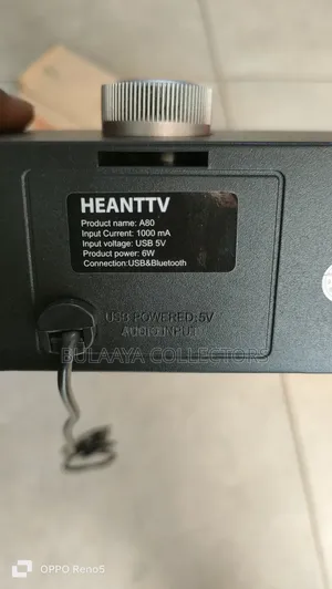 Heanttv Wired and Wireless Computer or Tv Soundbar Bluetooth Speaker.