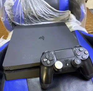 Ps4 Set With Two Controllers, 16 Games Installed, Ready for Action.
