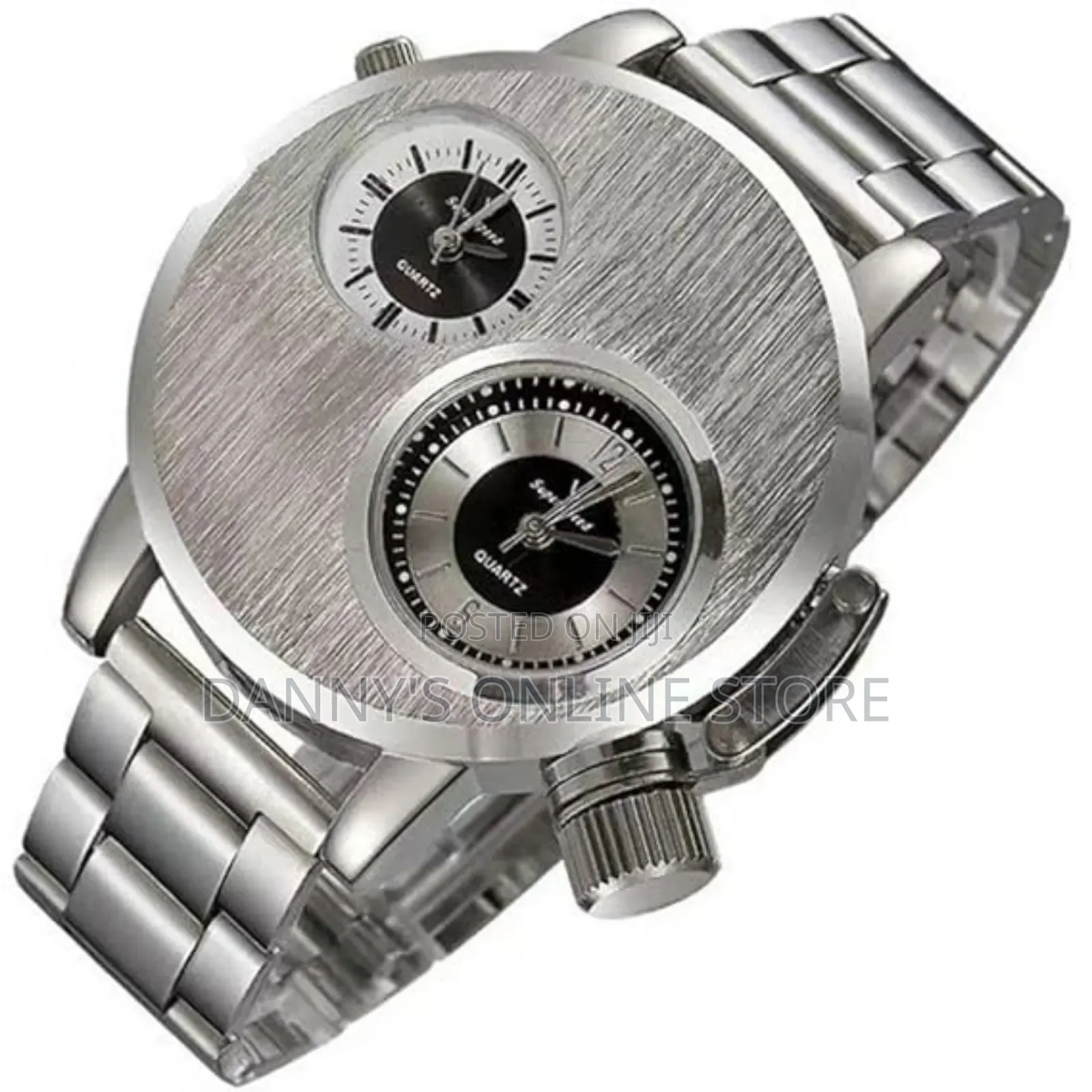 Watch for Men Easter Watch Quartz Stainless Steel Sport Date Wrist
