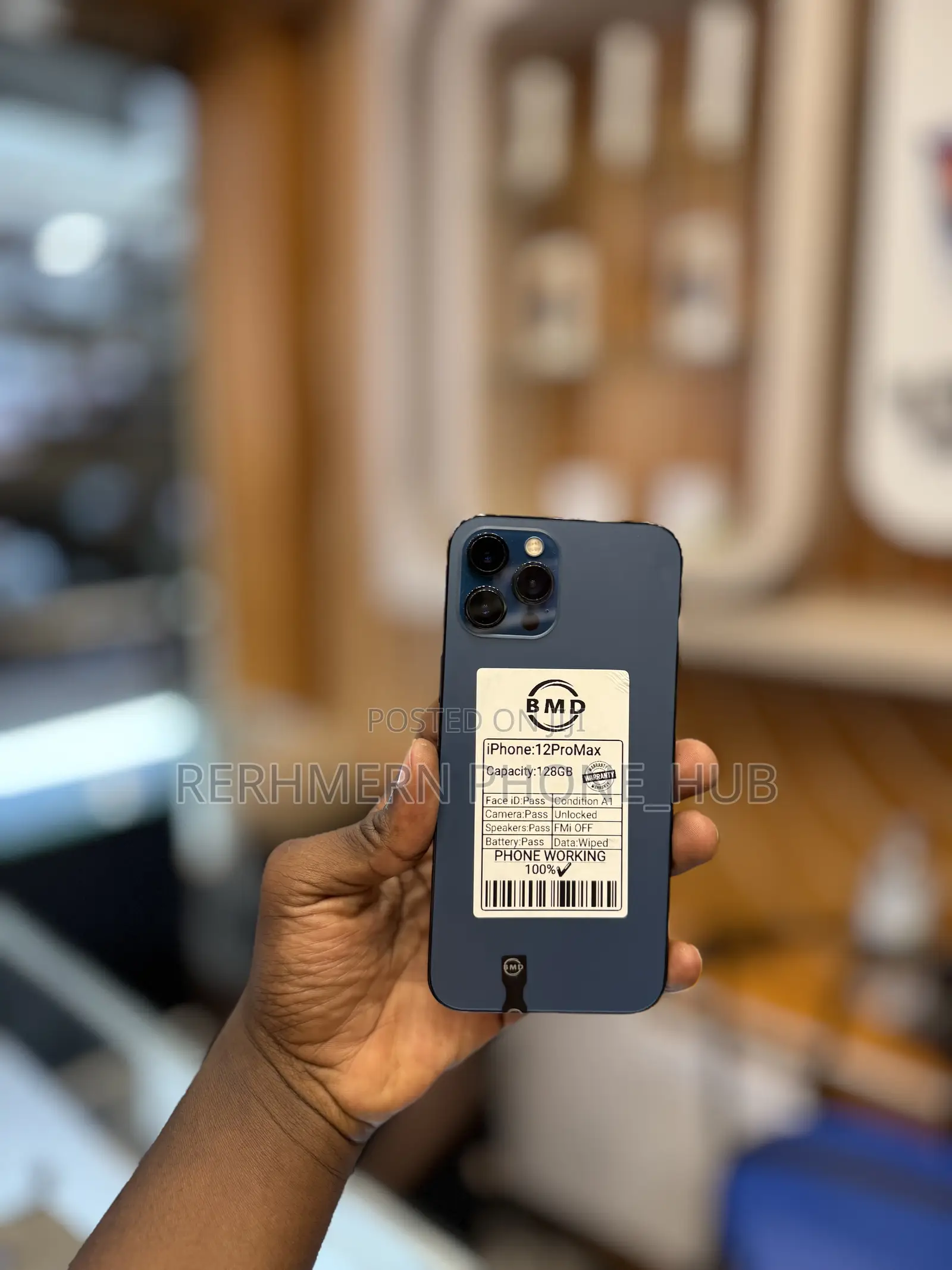 New Apple iPhone 12 Pro Max 128 GB Blue