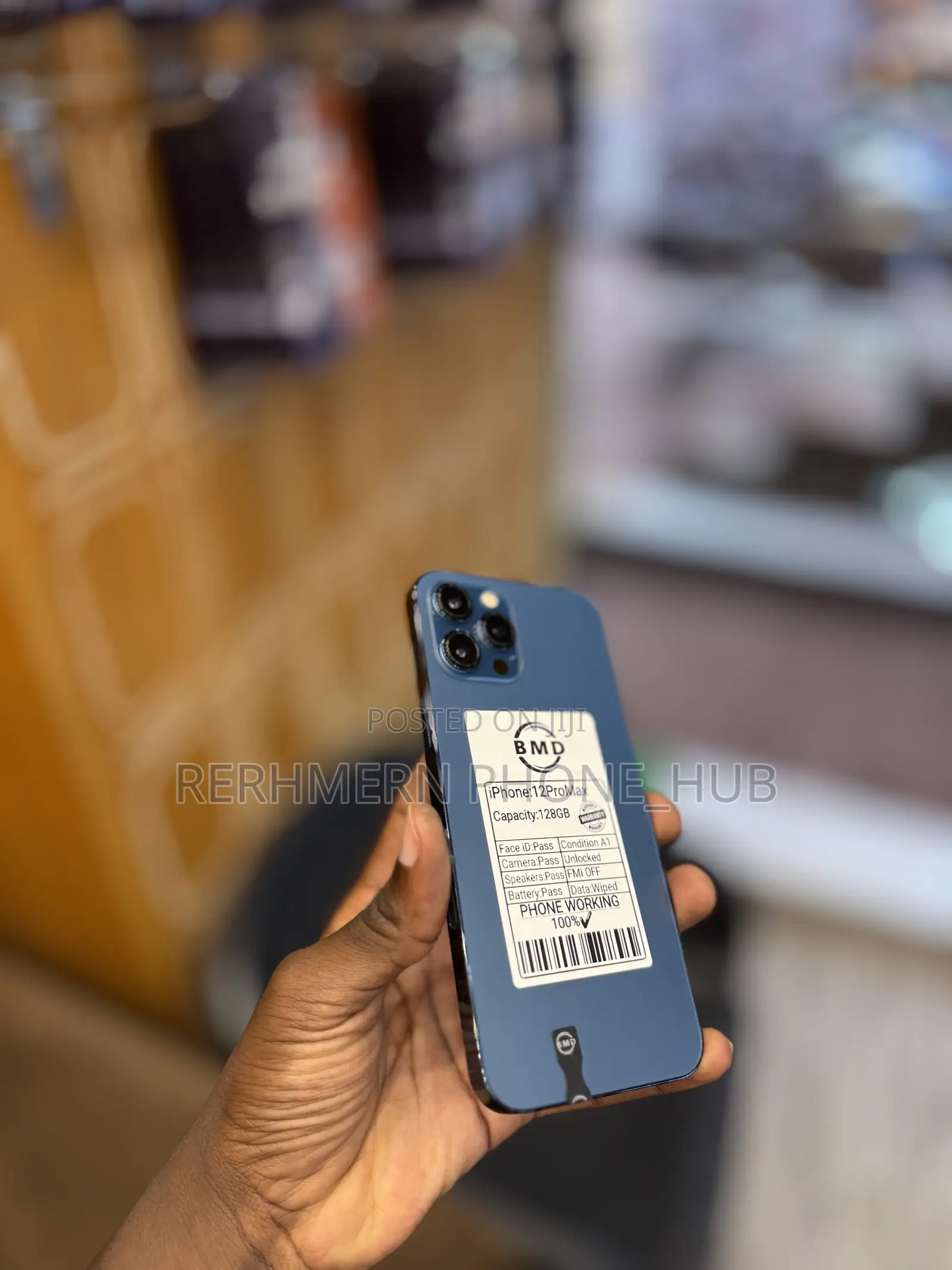 New Apple iPhone 12 Pro Max 128 GB Blue