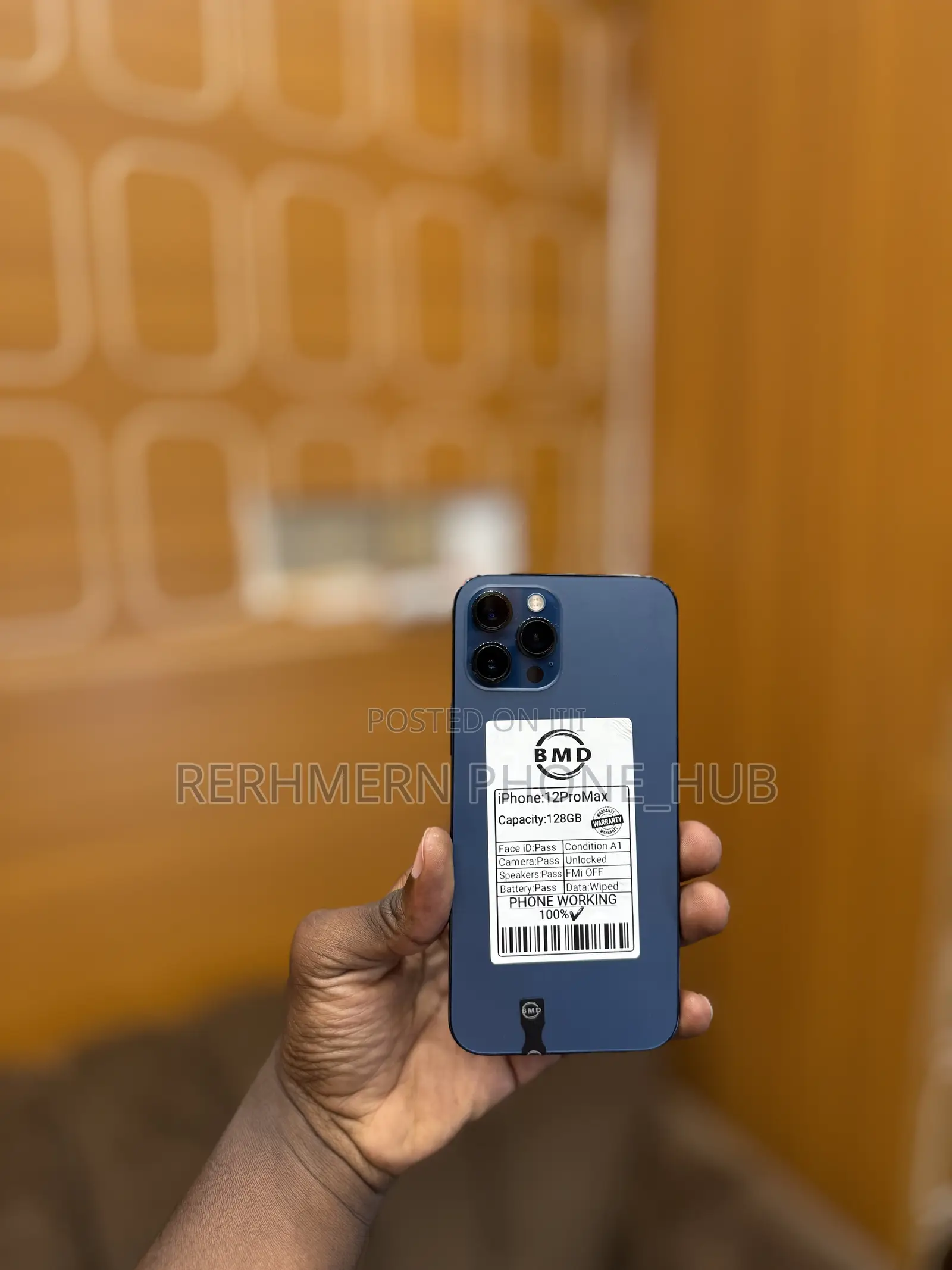 New Apple iPhone 12 Pro Max 128 GB Blue
