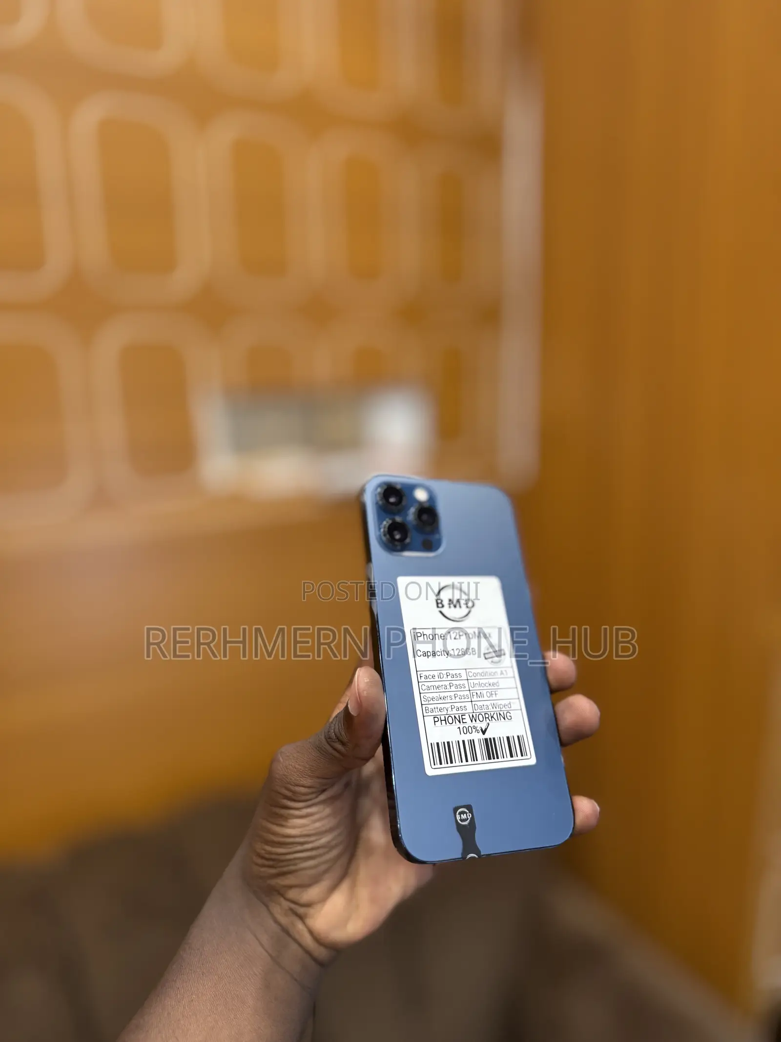 New Apple iPhone 12 Pro Max 128 GB Blue