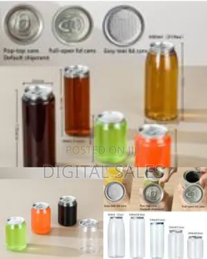 12-Pack of 250ml Disposable Plastic Can Sealer