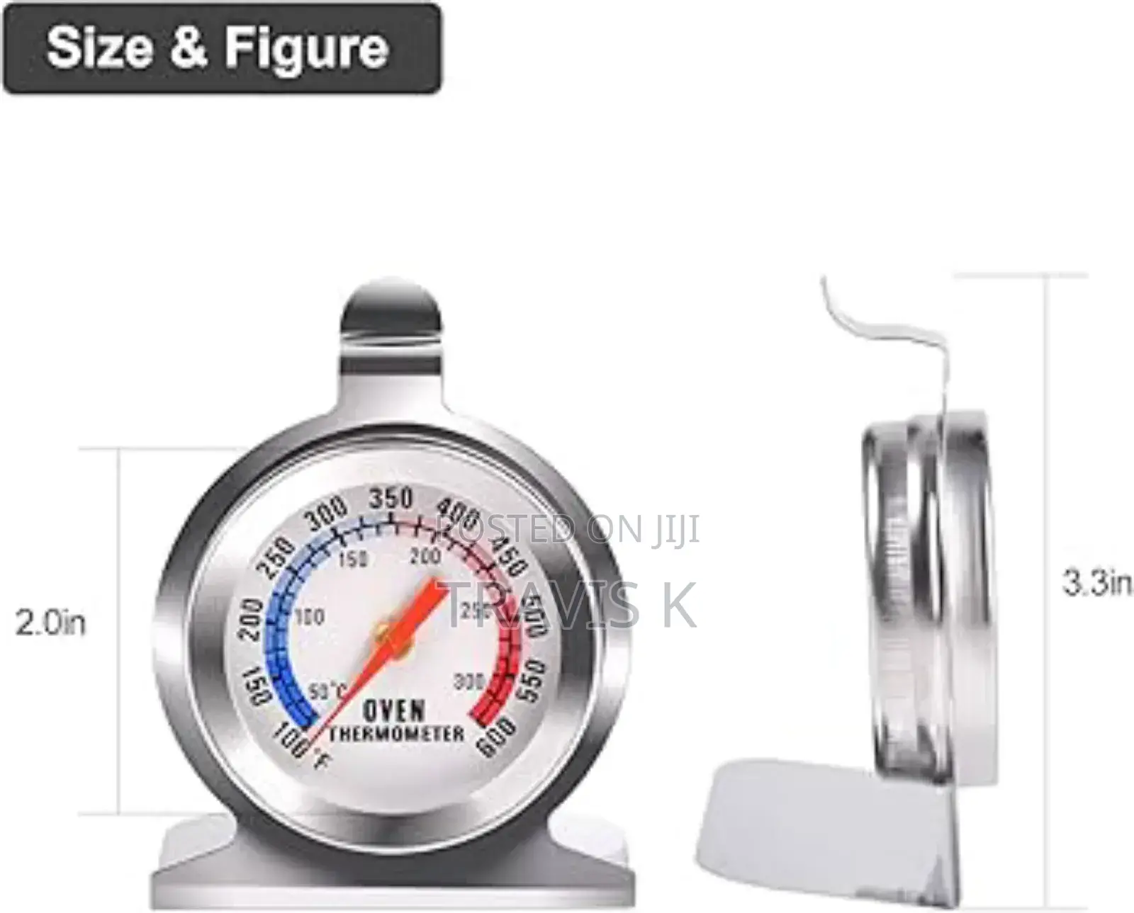 Stainless Steel Oven Thermometer
