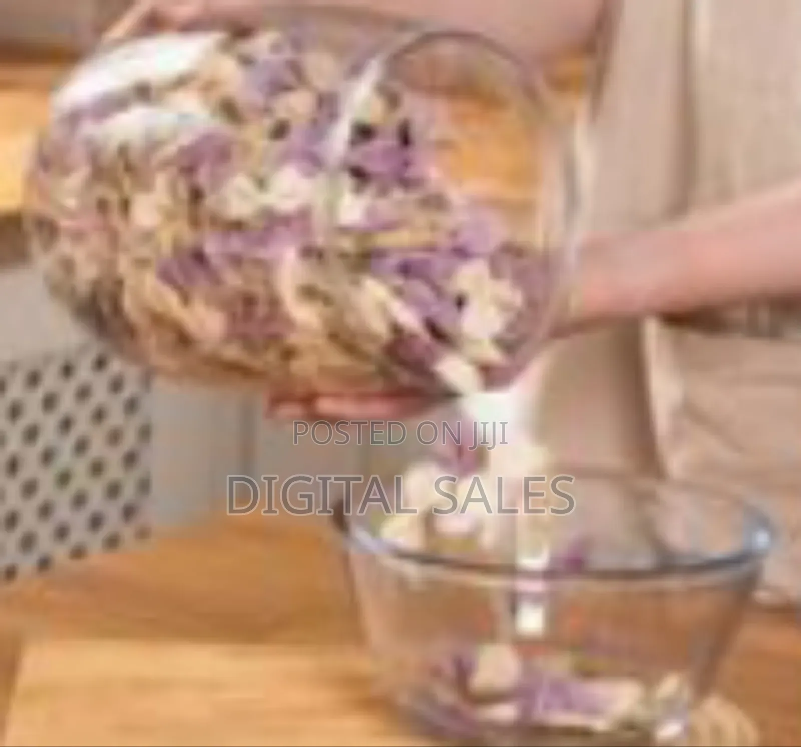 5 Piece of Acrylic Gallon Cookie Jars Candy Containers With Lid