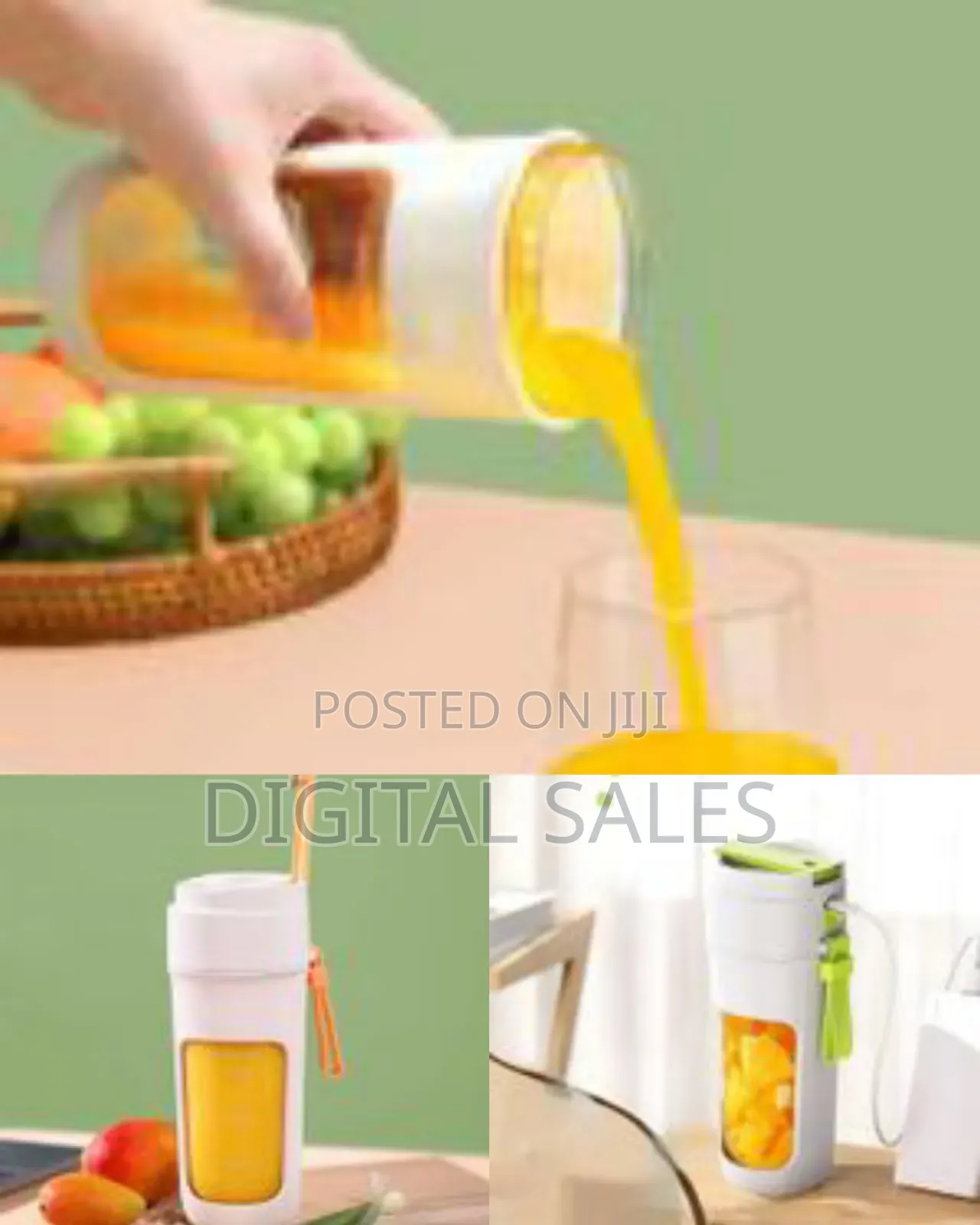 Electric Mini Portable Blender Usb Rechargeable Personal Size