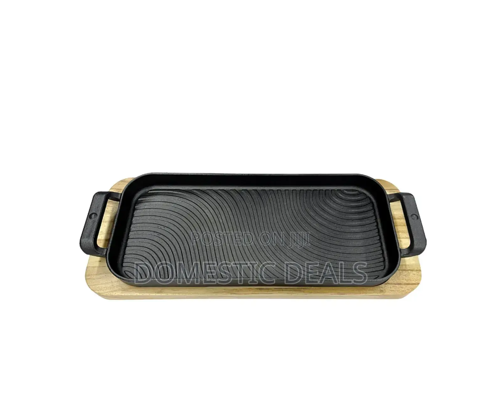 Rectangular Cast Iron Steak Platter