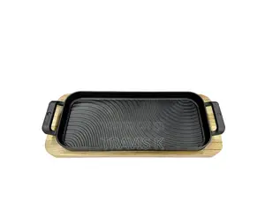 Rectangular Cast Iron Steak Platter