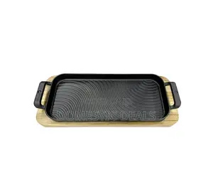 Rectangular Cast Iron Steak Platter