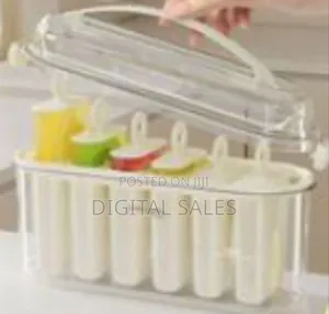 Premium 6-Mold Popsicle Maker Set (120ml Each) With Anti-Spill Lid,