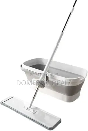 Floor Mop With Wet/Dry Folding Barrel
