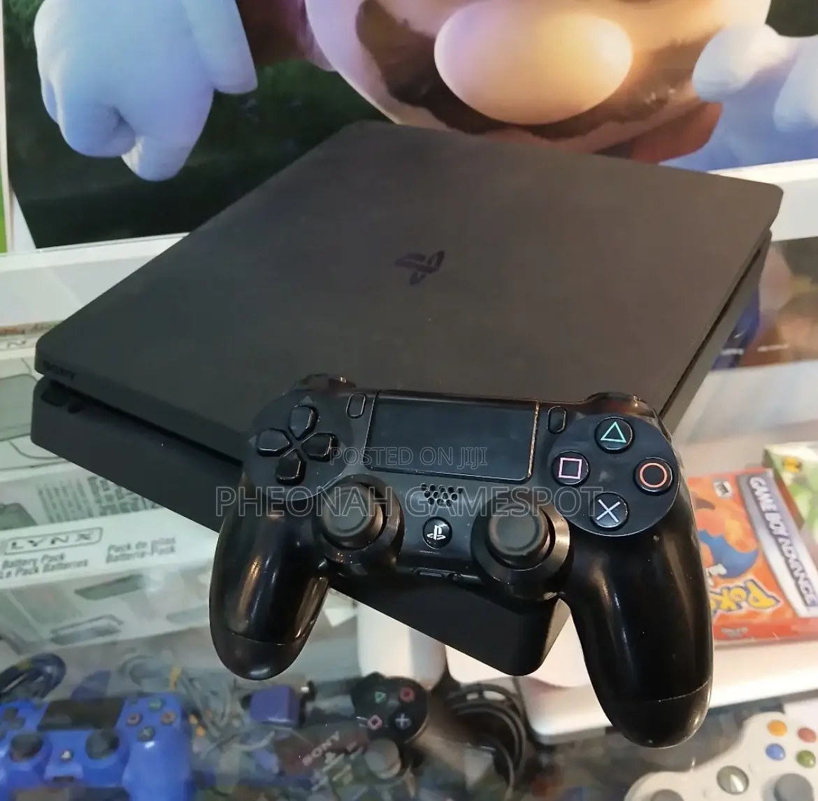 Ps4 Bundle, Two Controllers, 16games Installed, Ready to Plug and Play