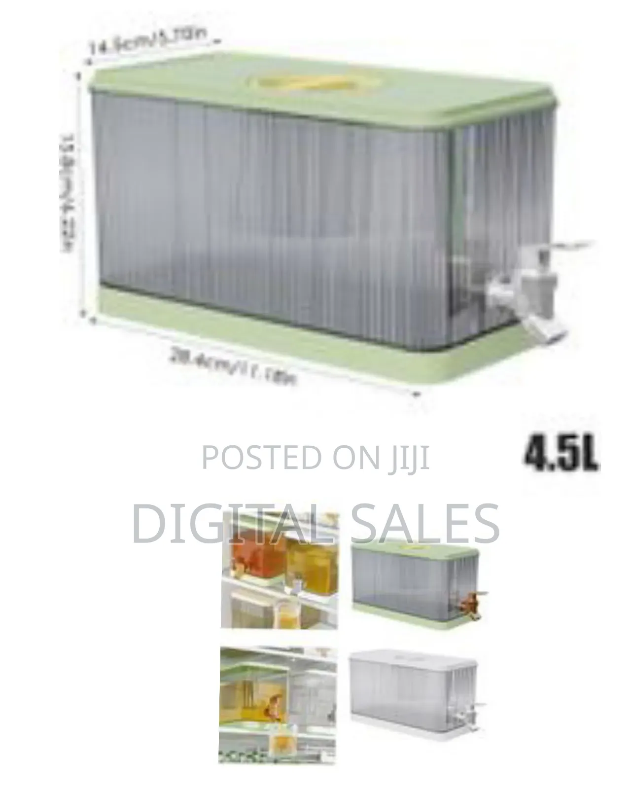 Refrigerator Drinks Dispenser - Iced Beverage Water Dispenser