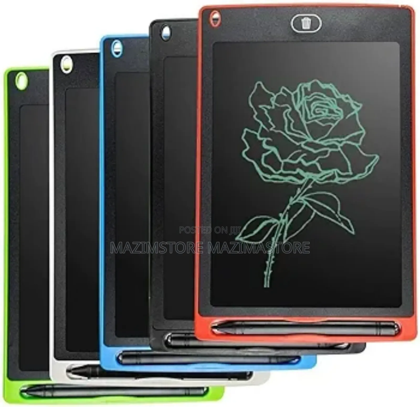 LCD Tablet Drawing Writing Board Kid Notepad - Multi