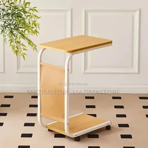 C - Shaped Movable Coffee Table