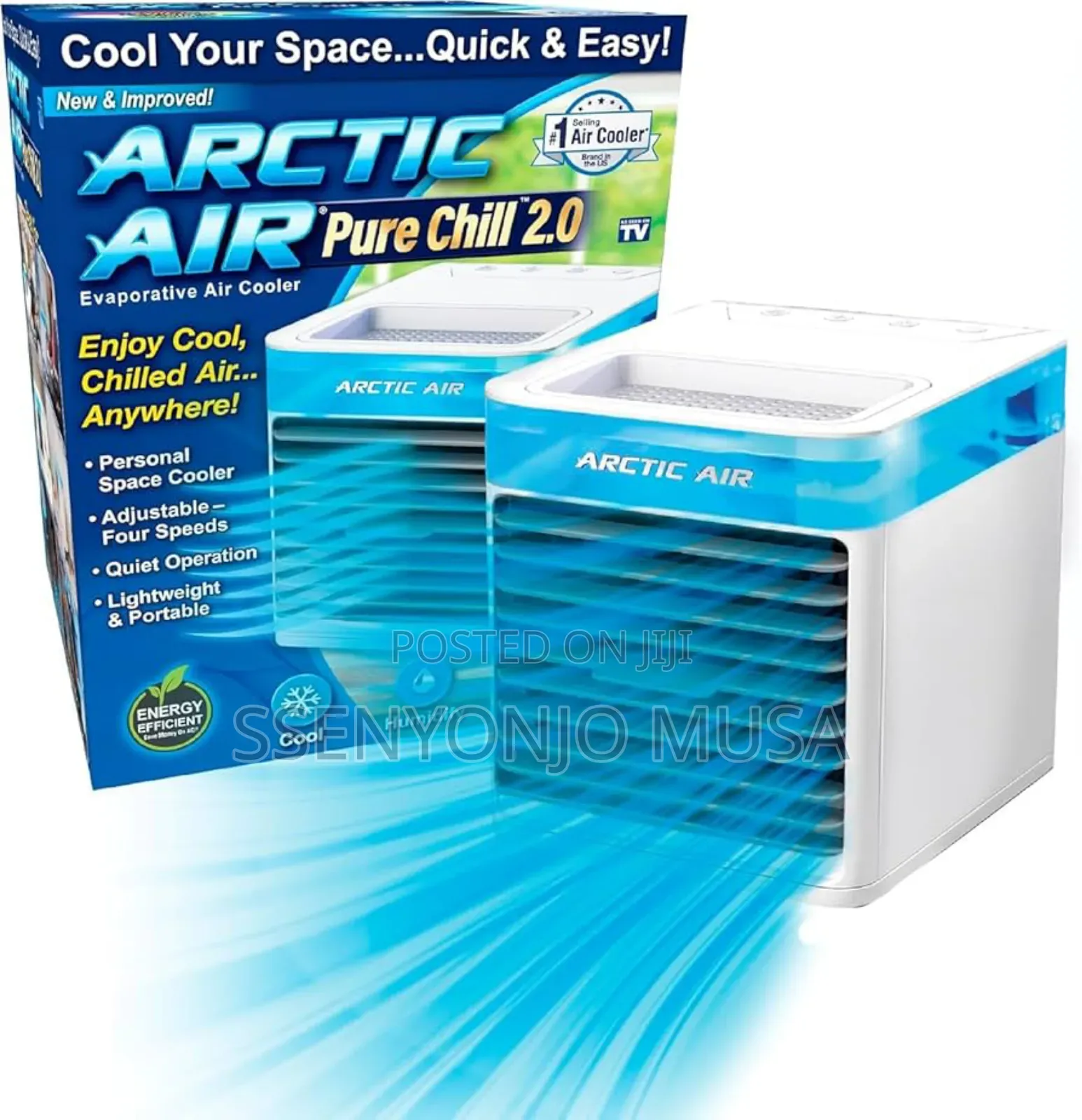 Arctic Storm Ultra Evaporative Air Cooler - 3 Speed, Led-