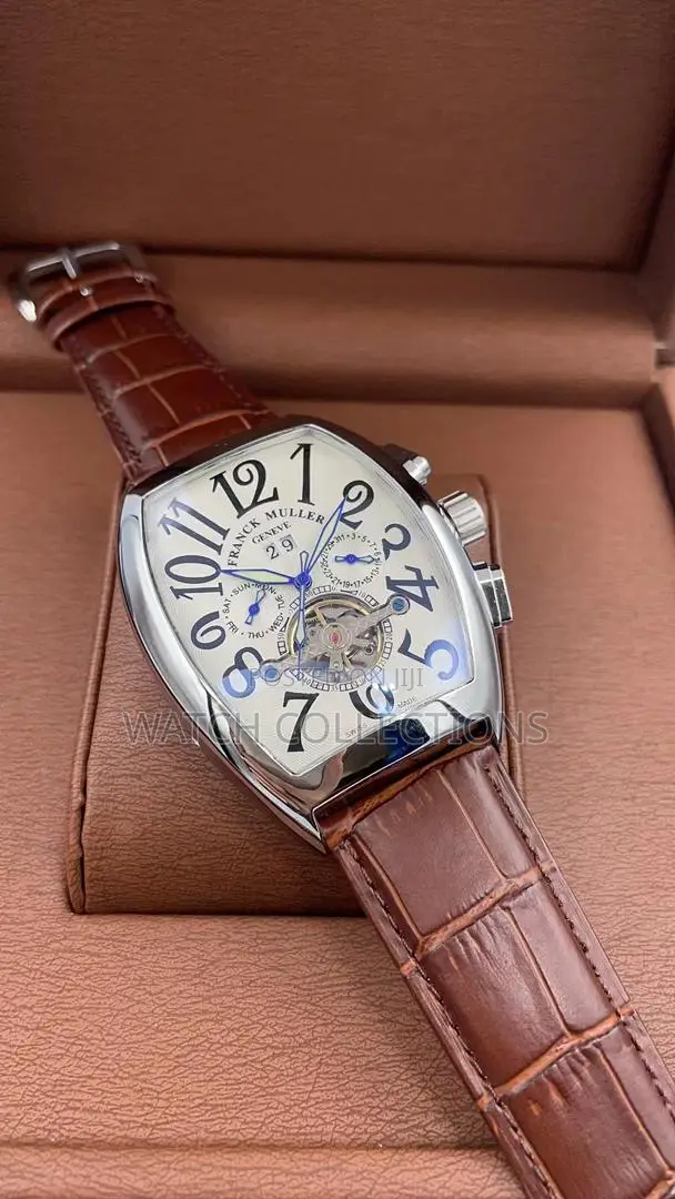Mechanical Leather Watches for Gents