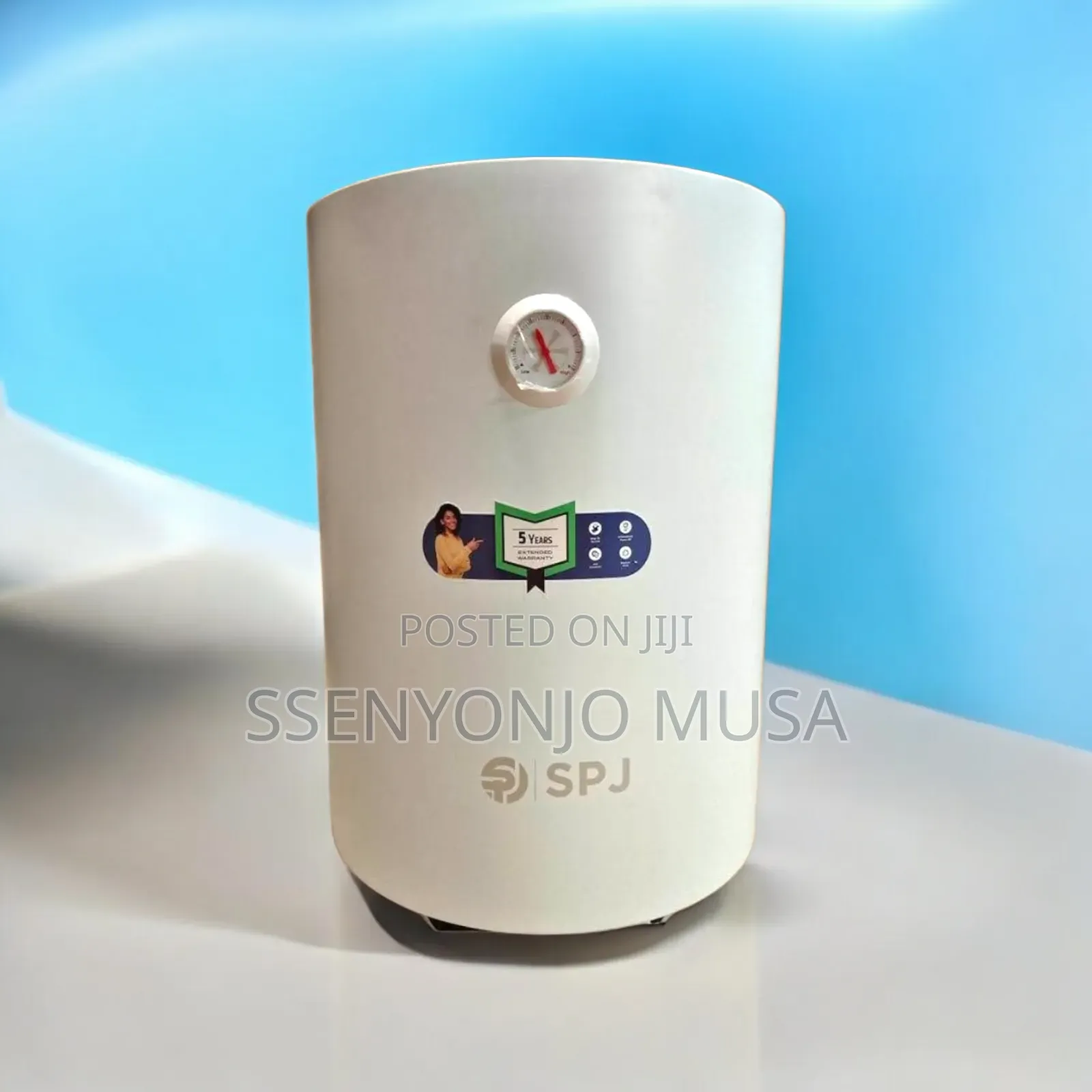 Spj 50l Electric Water Heater – 2000w Instant Heating, 30°–75°C.