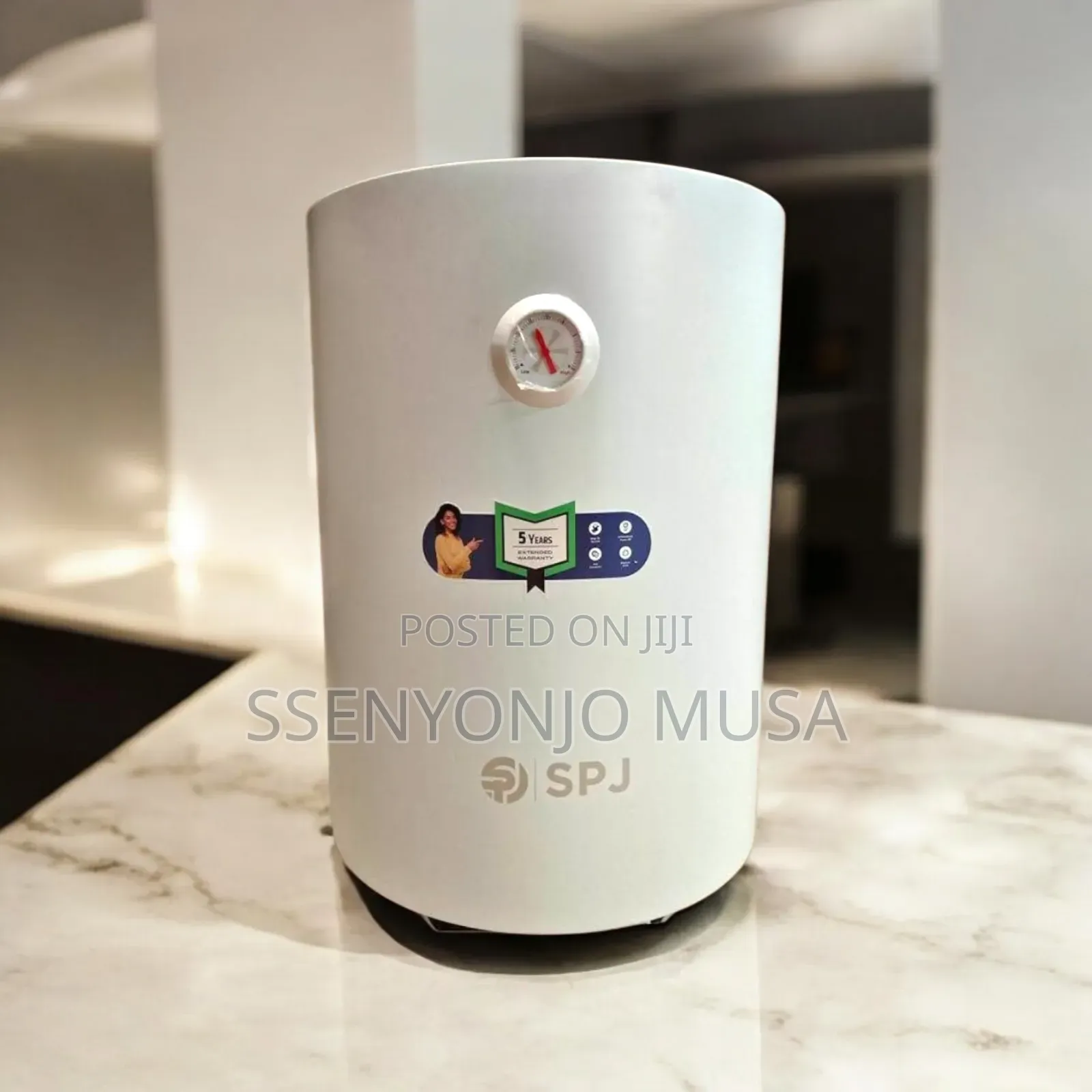 Spj 50l Electric Water Heater – 2000w Instant Heating, 30°–75°C.