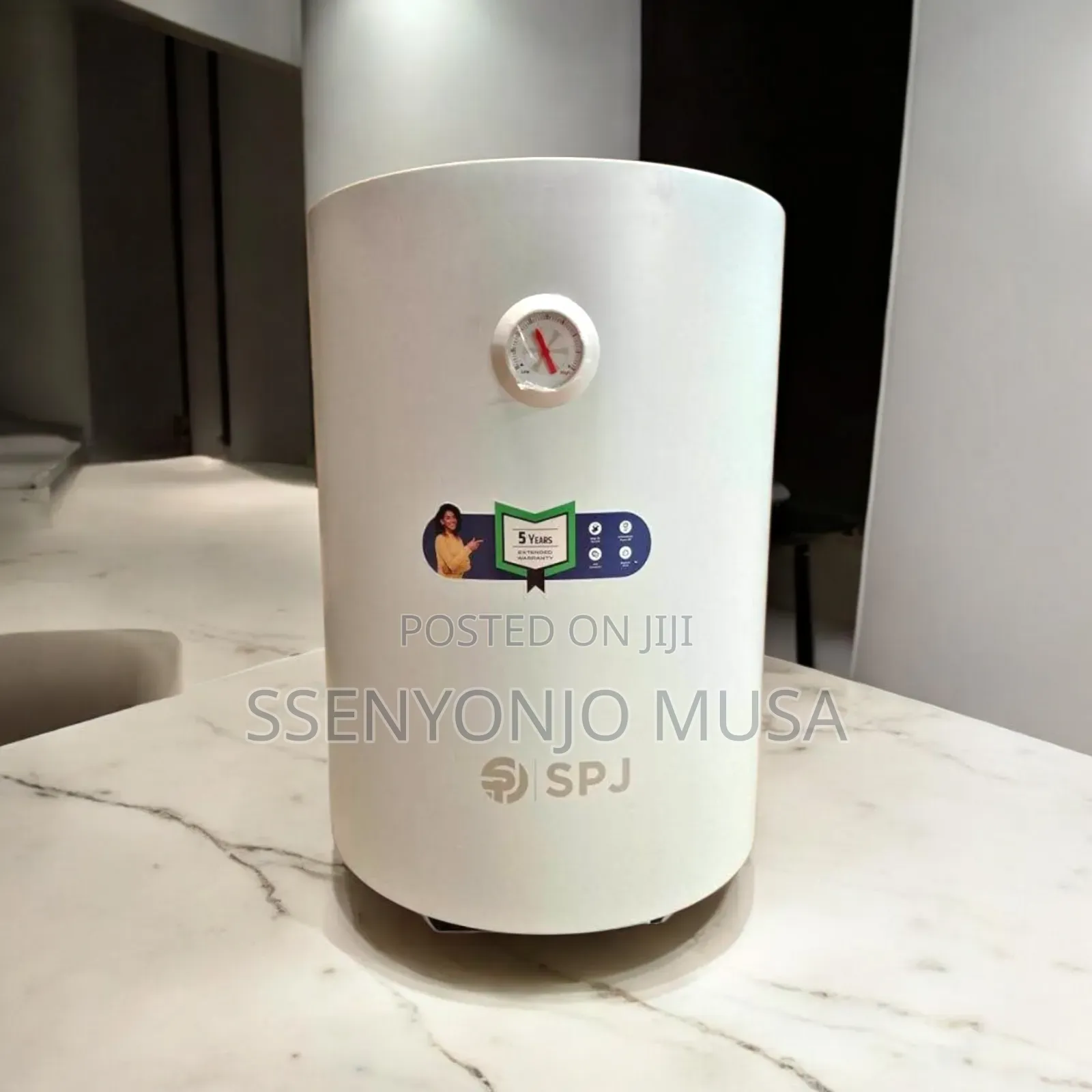 Spj 50l Electric Water Heater – 2000w Instant Heating, 30°–75°C.