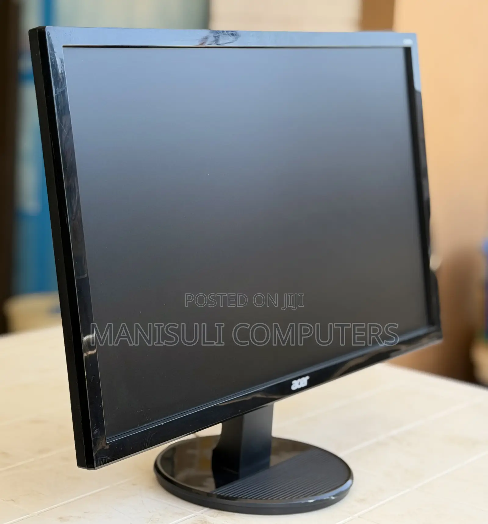 Acer Monitor 22 Inch Screen Ips Vga Div Uk Used