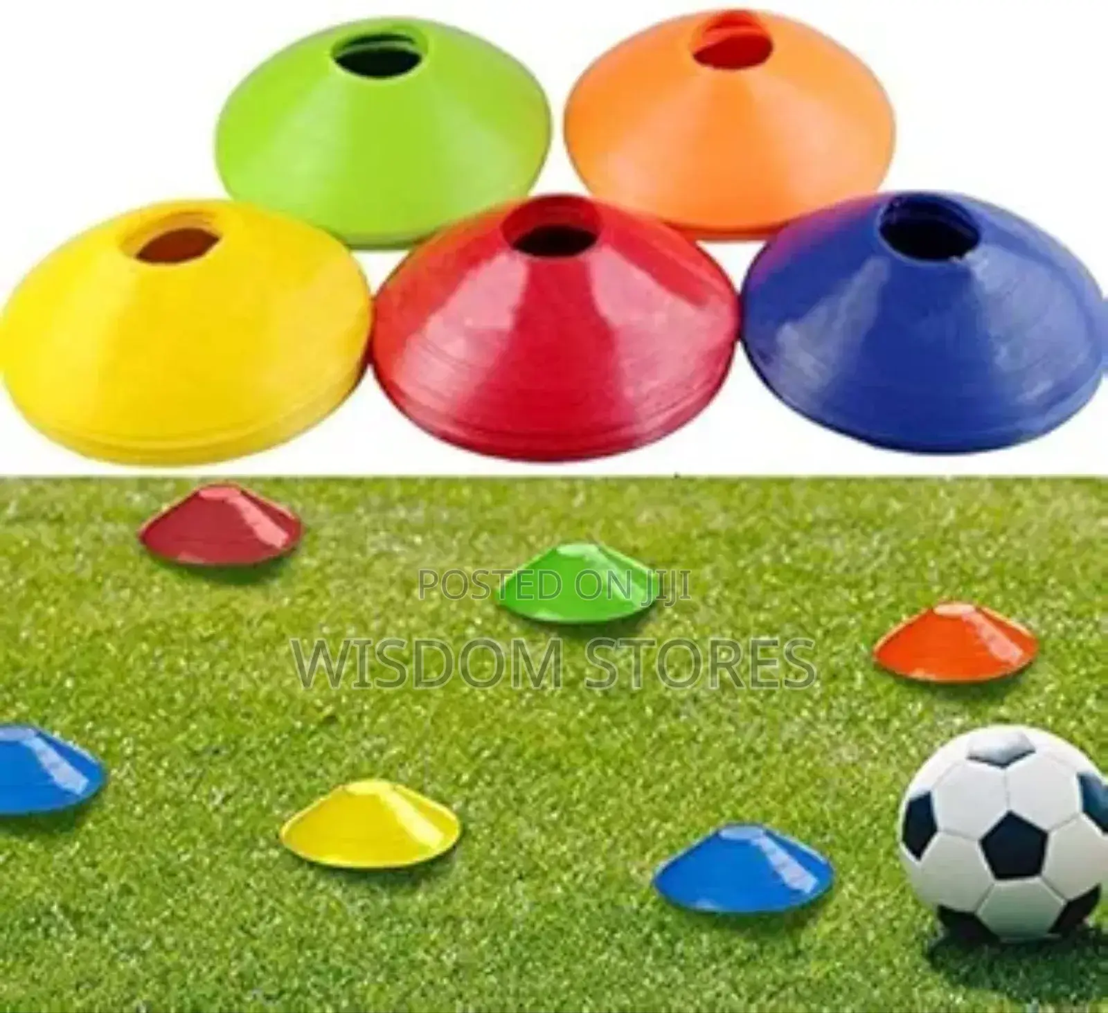 12pcs Football Training Dish Cones