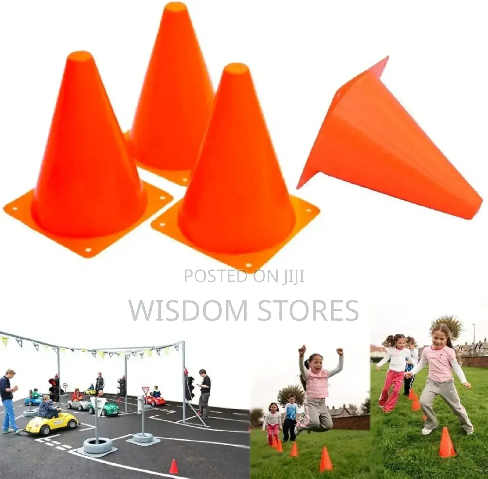 10pcs Traffic Cones for Sports