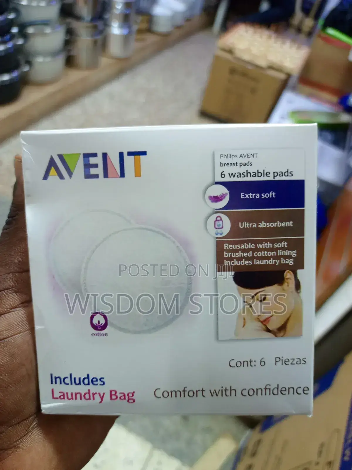 Washable Breast Pads.