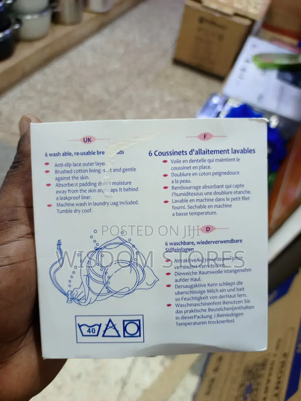 Washable Breast Pads.