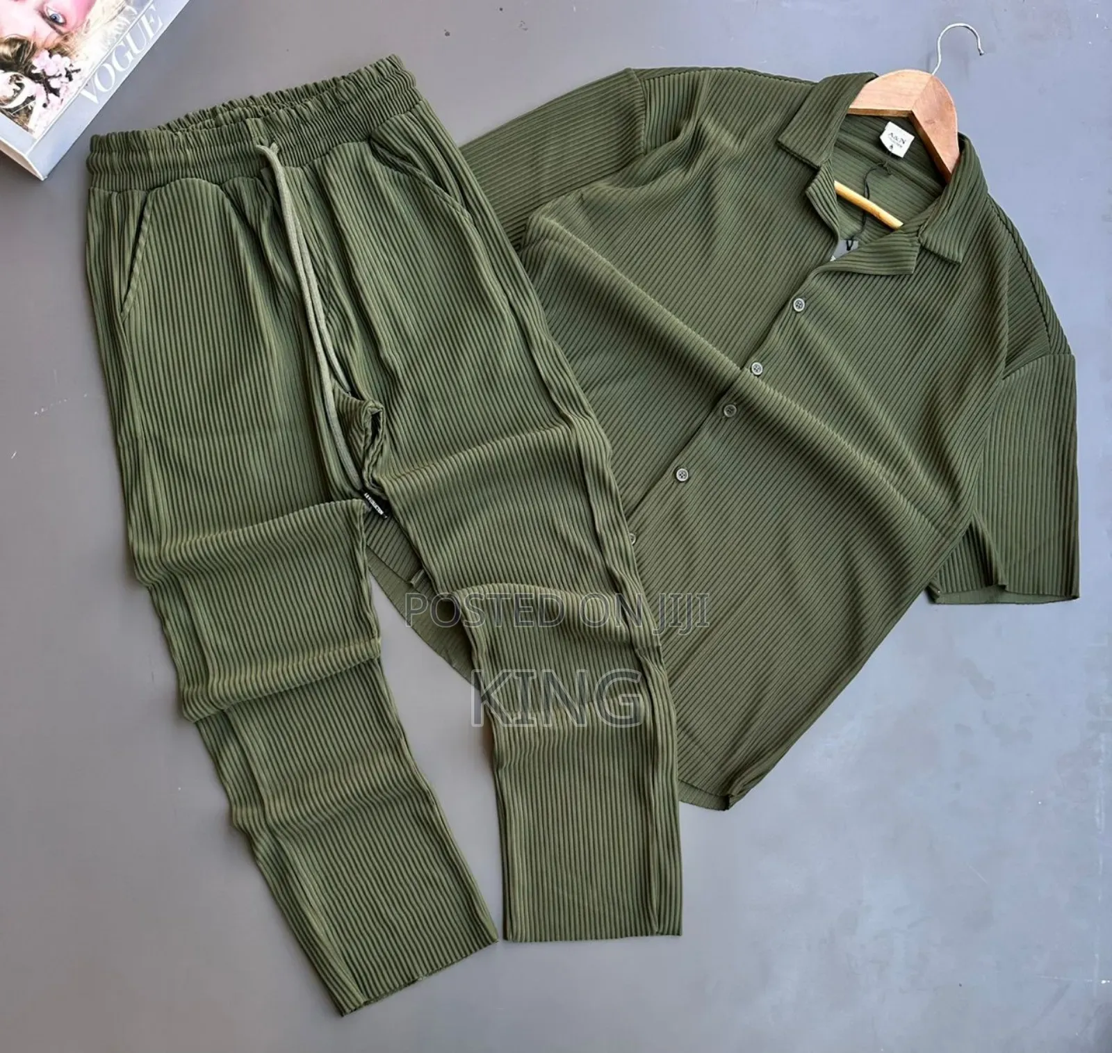 Notable Ribbed Casual Set