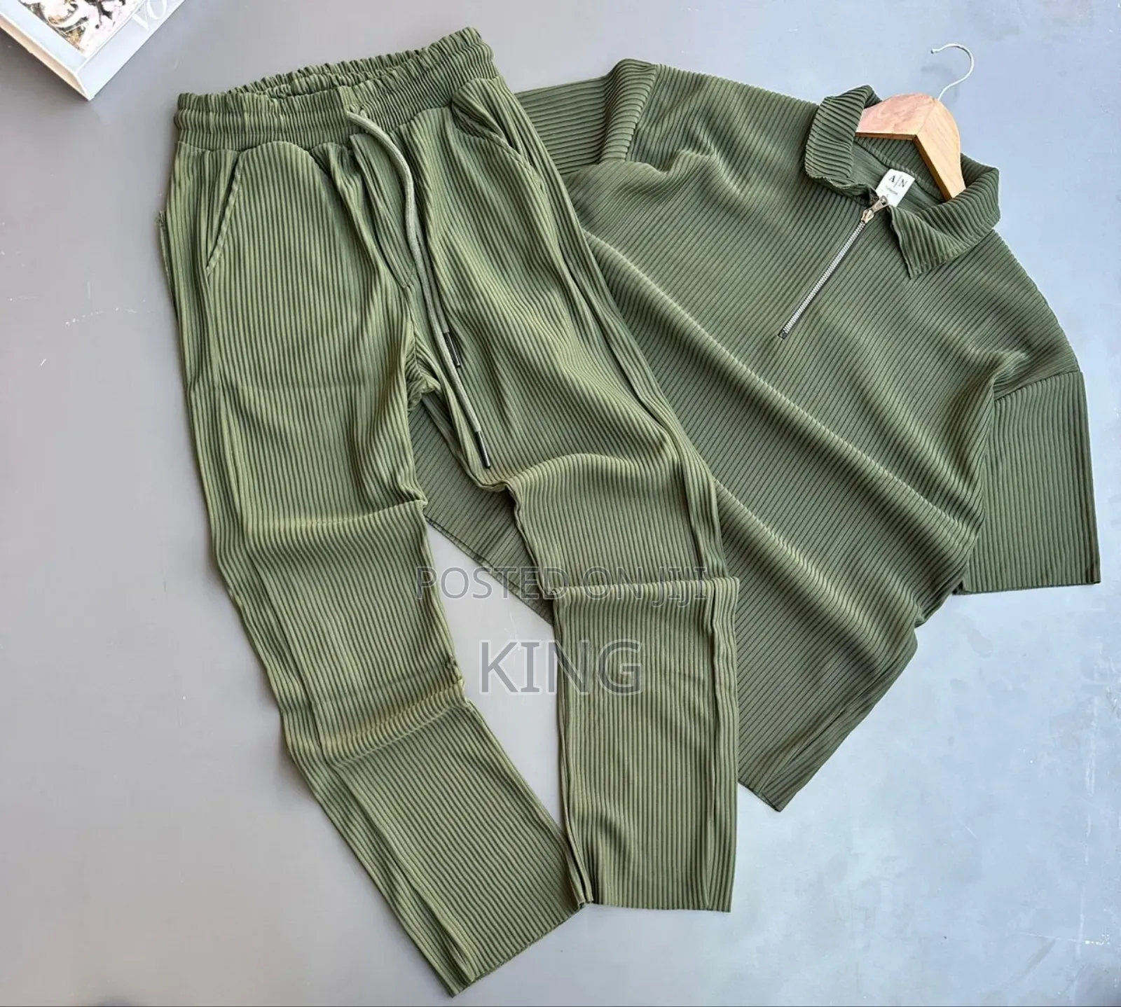 Notable Ribbed Casual Set