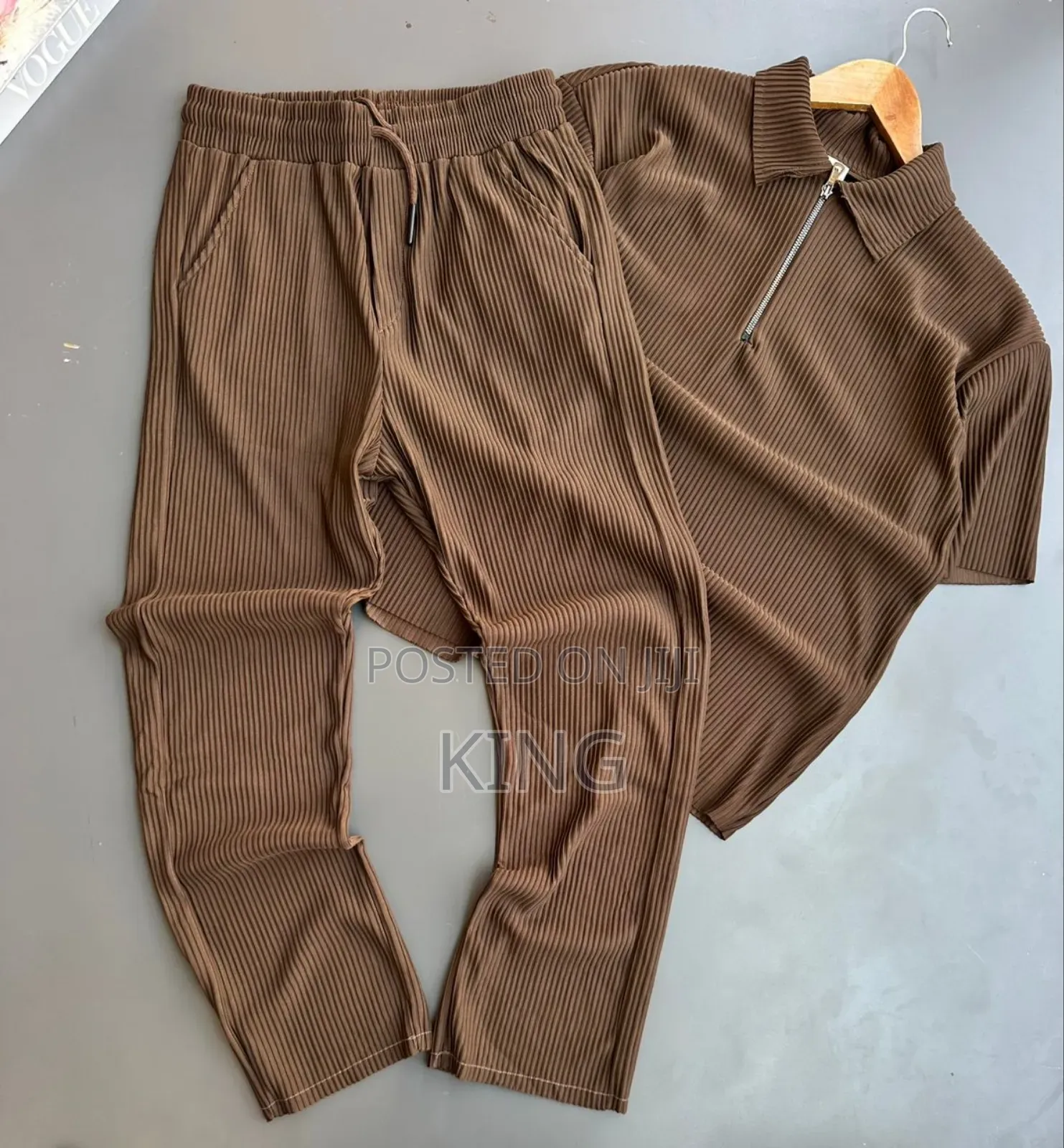 Blissful Ribbed Casual Set