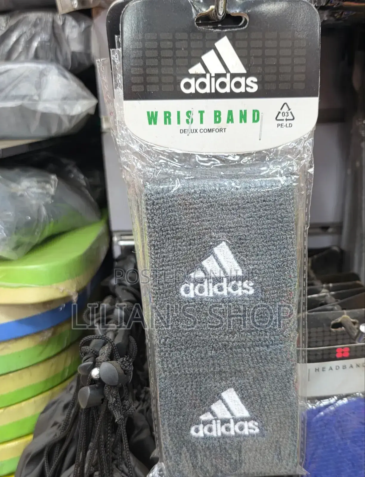 Adidas Deluxe Comfort Wrist Band