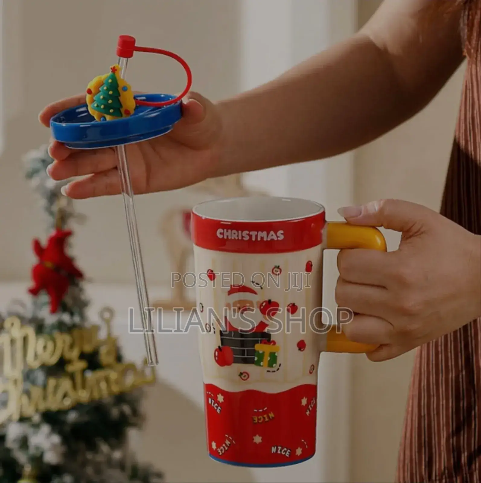 Ceramic Christmas Thermal Gift Mug