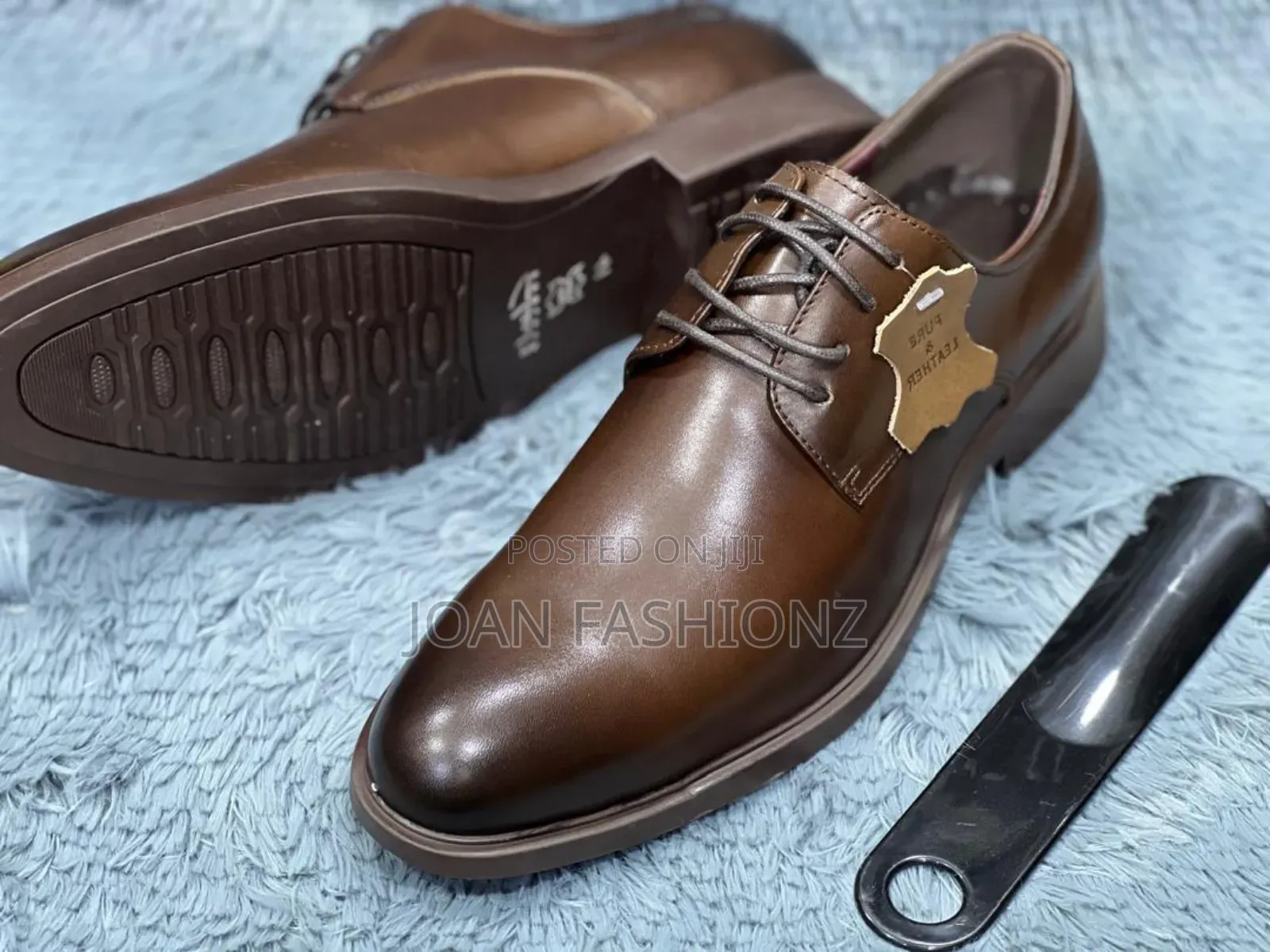 Men's Lace -Up Formal Shoes _Brown