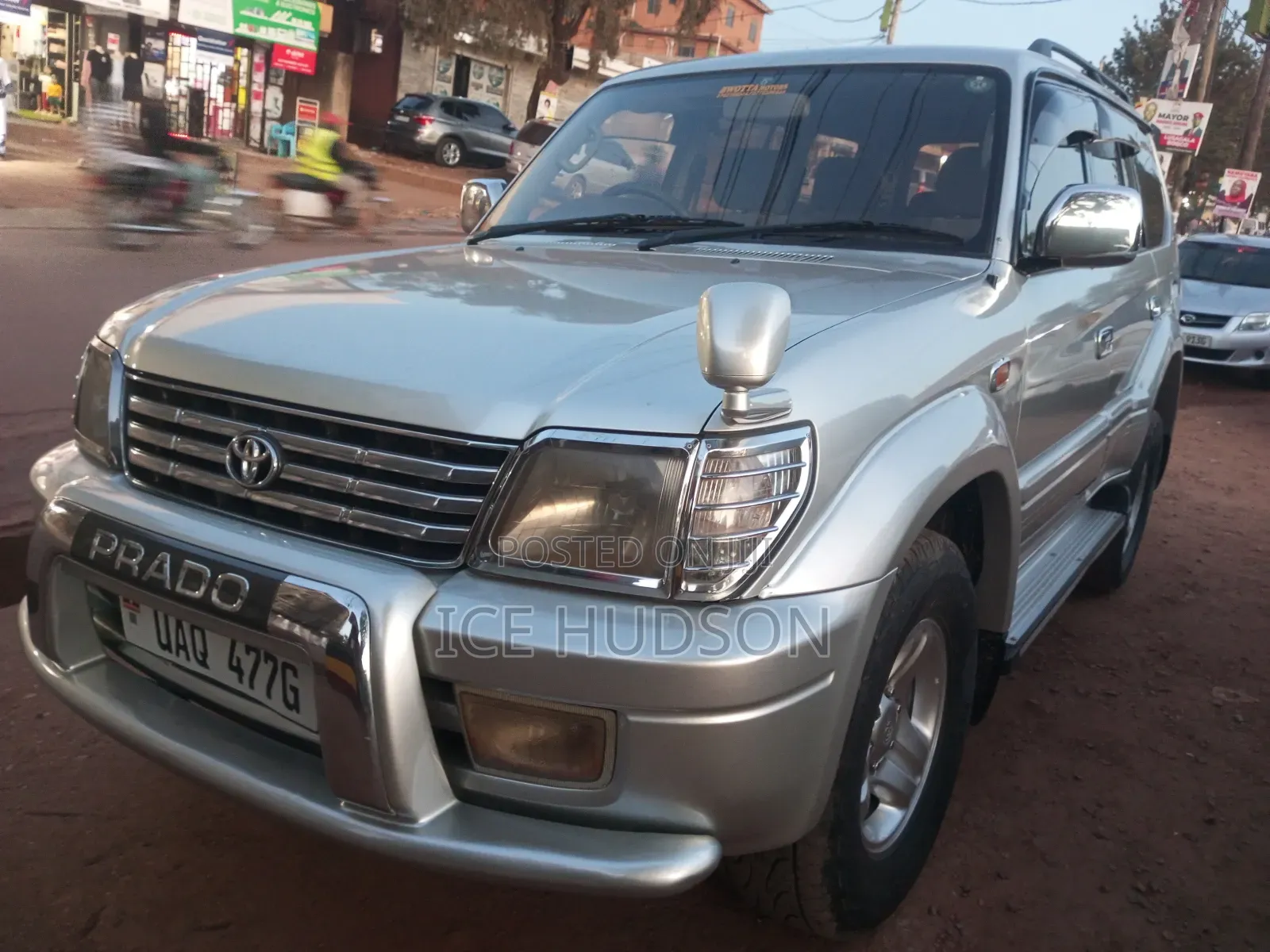 Toyota Land Cruiser Prado 2004 Silver