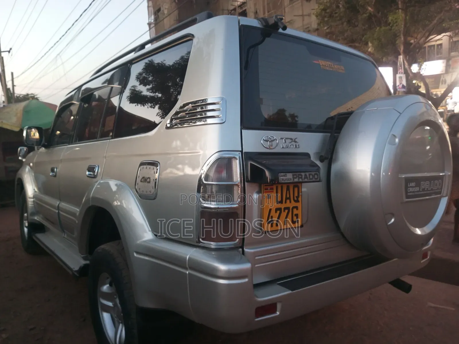 Toyota Land Cruiser Prado 2004 Silver