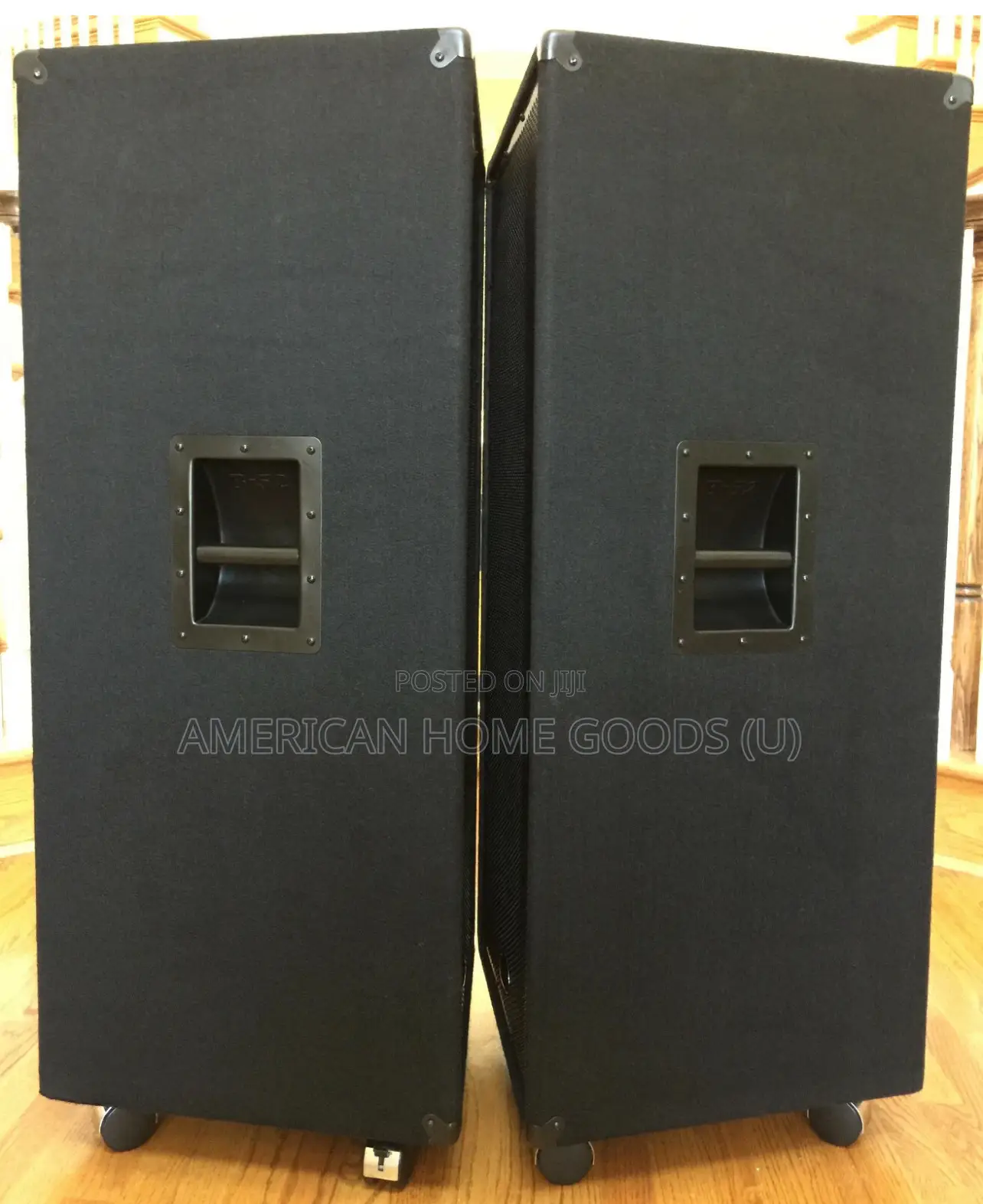 B-52 Usa Pro Mx-1515 Pair of Pa Speakers 2x600 Watts, Pro Cables