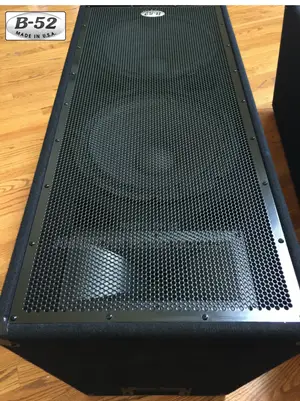 B-52 Usa Pro Mx-1515 Pair of Pa Speakers 2x600 Watts, Pro Cables