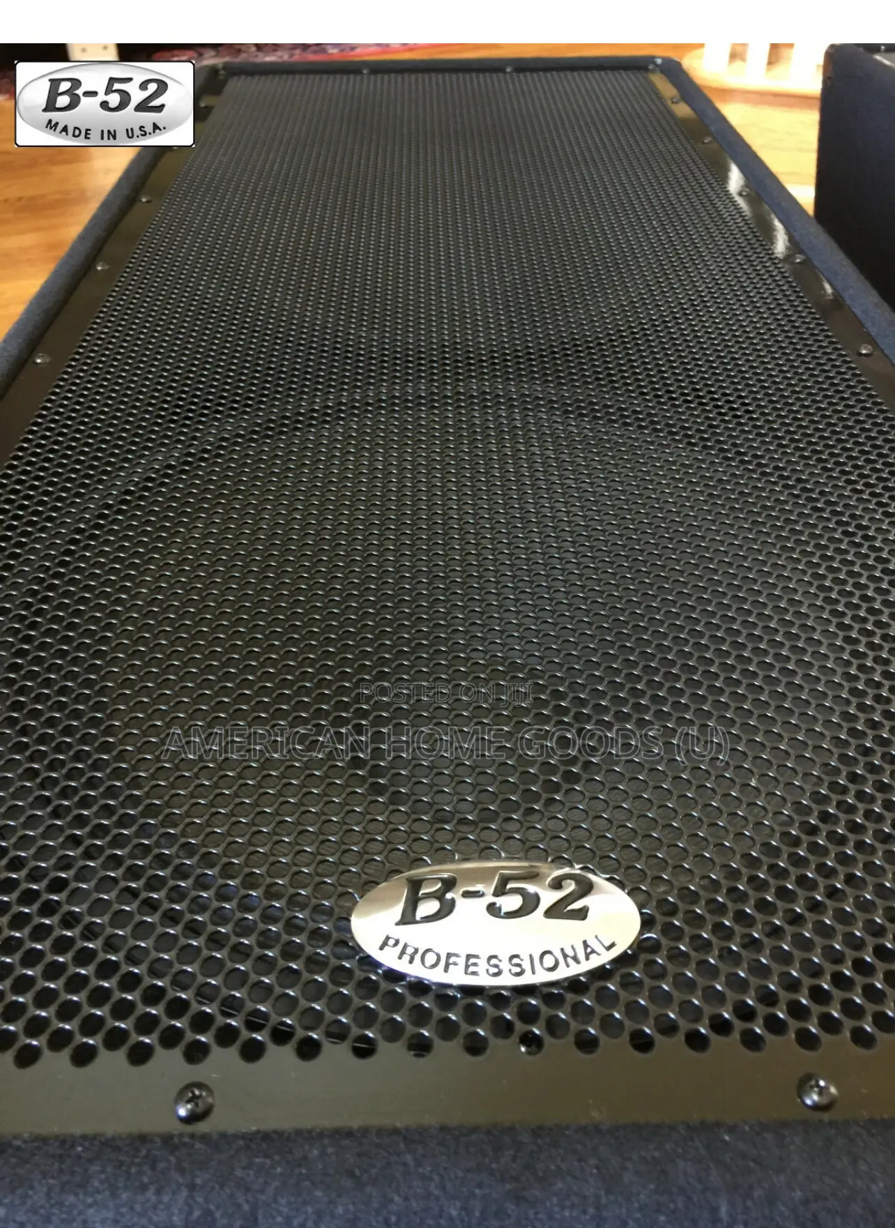 B-52 Usa Pro Mx-1515 Pair of Pa Speakers 2x600 Watts, Pro Cables