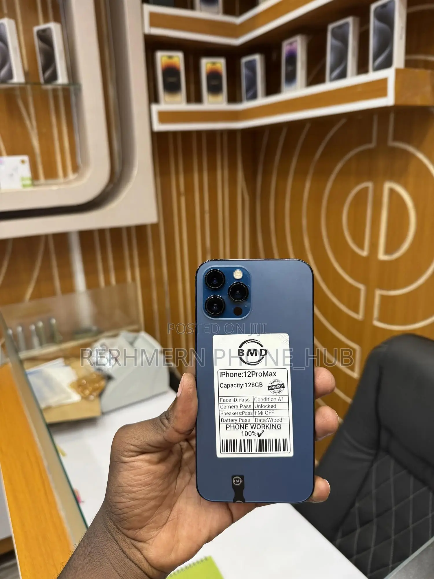 New Apple iPhone 12 Pro Max 128 GB Blue