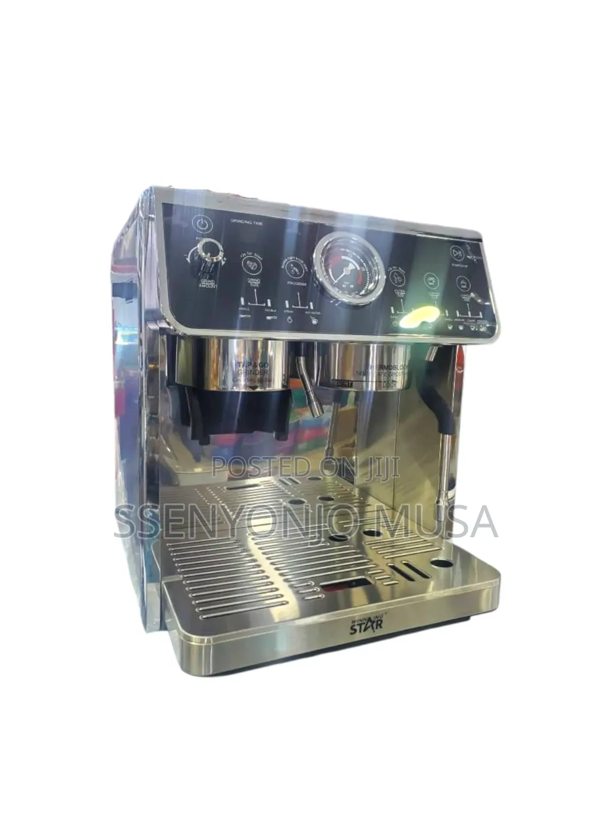 Winning Star Automatic Espresso Coffee Maker –20 Bar 2800w, 2.7l Tank