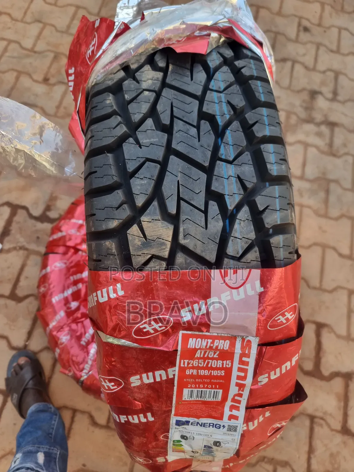 265/70r15 Mont Pro All Terrain Tyres.