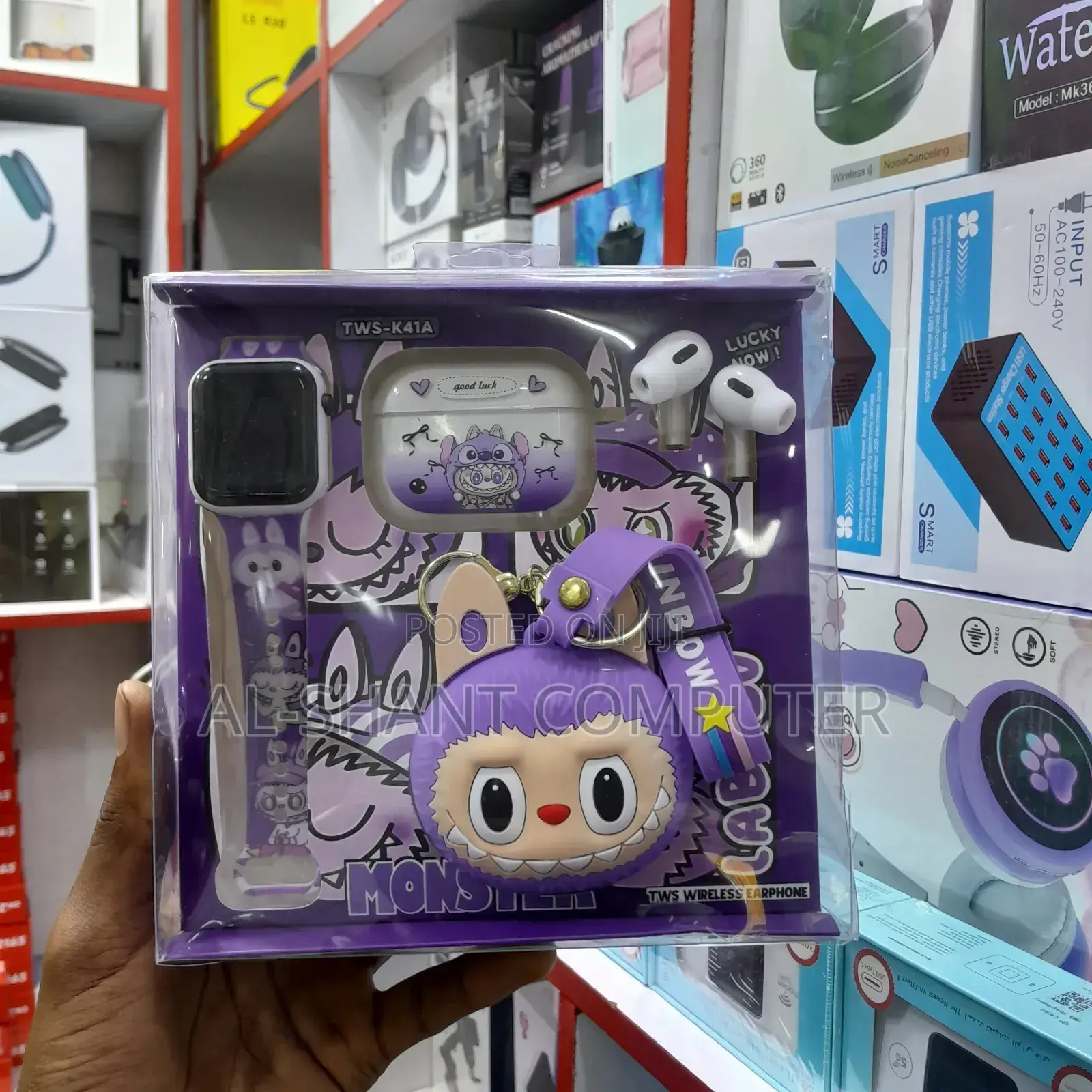 Wireless Earphones and Smartwatch Pack