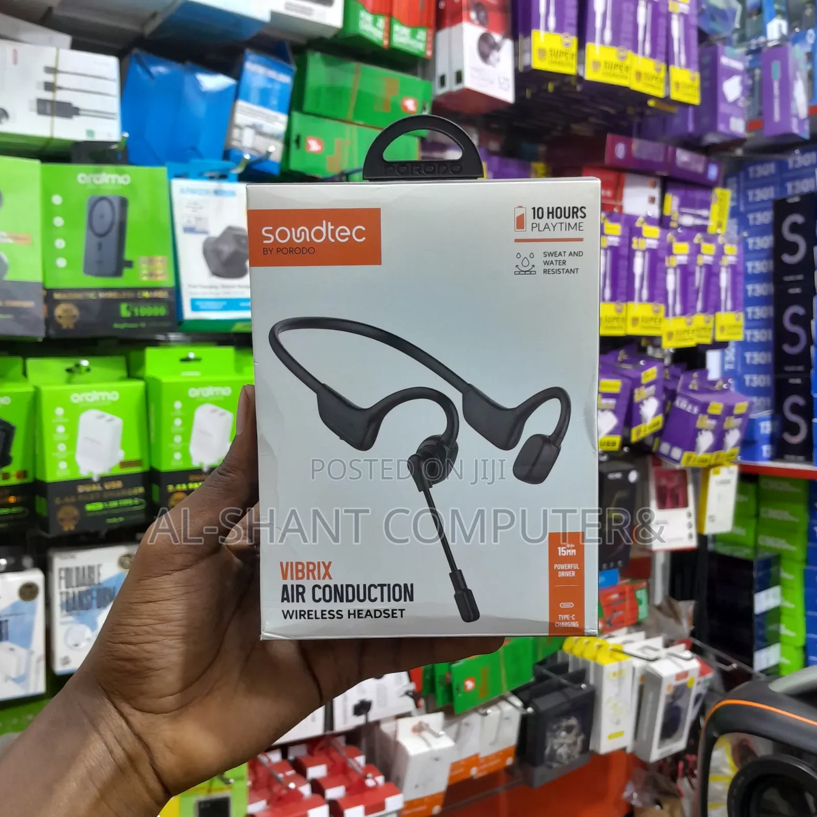 Soundtec Vibrix Wireless Air Conduction Headset